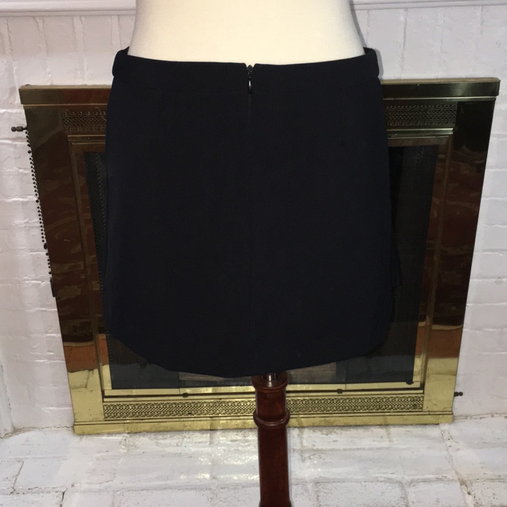 🌹Flavio Castellani Black mini skirt Sz 40🌹 - Picture 4 of 5